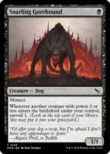 Snarling Gorehound 【ENG】 [MKM-Black-C]