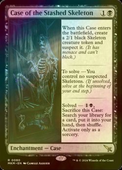 Photo1: [FOIL] Case of the Stashed Skeleton 【ENG】 [MKM-Black-R]
