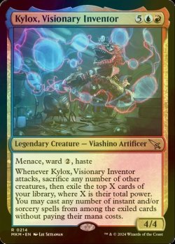Photo1: [FOIL] Kylox, Visionary Inventor 【ENG】 [MKM-Multi-R]
