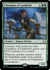 Champion of Lambholt 【ENG】 [MOC-Green-R]