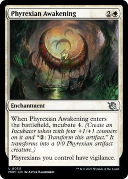 Photo1: Phyrexian Awakening 【ENG】 [MOM-White-U]