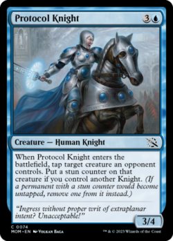 Photo1: Protocol Knight 【ENG】 [MOM-Blue-C]