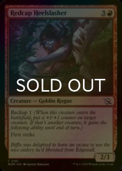 Photo1: [FOIL] Redcap Heelslasher 【ENG】 [MOM-Red-C]