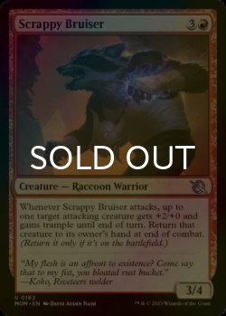 Photo1: [FOIL] Scrappy Bruiser 【ENG】 [MOM-Red-U]