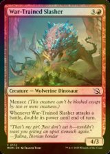 [FOIL] War-Trained Slasher 【ENG】 [MOM-Red-C]