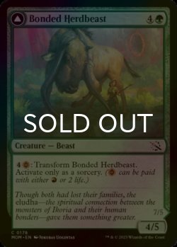 Photo1: [FOIL] Bonded Herdbeast 【ENG】 [MOM-Green-C]