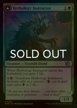 Photo1: [FOIL] Herbology Instructor 【ENG】 [MOM-Green-U]
