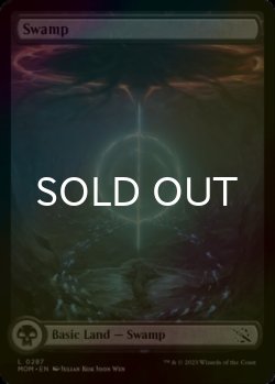 Photo1: [FOIL] Swamp No.287 (Full-Art) 【ENG】 [MOM-Land-C]