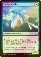 [FOIL] Zephyr Winder 【ENG】 [MOM-Blue-C]