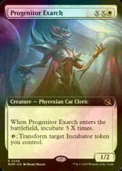 Photo1: [FOIL] Progenitor Exarch (Extended Art) 【ENG】 [MOM-White-R]