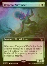 [FOIL] Deeproot Wayfinder (Extended Art) 【ENG】 [MOM-Green-R]