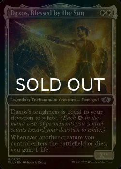 Photo1: [FOIL] Daxos, Blessed by the Sun 【ENG】 [MUL-White-U]