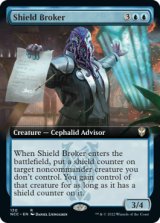 Shield Broker (Extended Art) 【ENG】 [NCC-Blue-R]