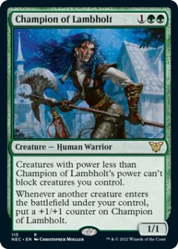 Photo1: Champion of Lambholt 【ENG】 [NEC-Green-R]