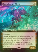 [FOIL] Surgehacker Mech (Extended Art) 【ENG】 [NEO-Artifact-R]