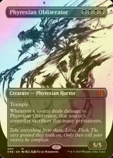 [FOIL] Phyrexian Obliterator No.440 (Borderless, Step-and-Compleat Foil) 【ENG】 [ONE-Black-MR]