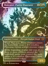 [FOIL] Malcator, Purity Overseer No.468 (Borderless, Step-and-Compleat Foil) 【ENG】 [ONE-Multi-R]