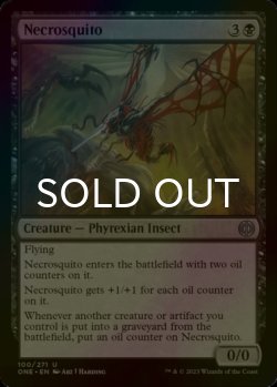 Photo1: [FOIL] Necrosquito 【ENG】 [ONE-Black-U]