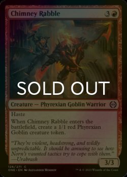 Photo1: [FOIL] Chimney Rabble 【ENG】 [ONE-Red-C]