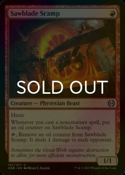 Photo1: [FOIL] Sawblade Scamp 【ENG】 [ONE-Red-C]