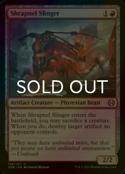 Photo1: [FOIL] Shrapnel Slinger 【ENG】 [ONE-Red-C]