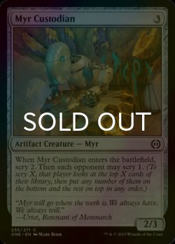 Photo1: [FOIL] Myr Custodian 【ENG】 [ONE-Artifact-C]