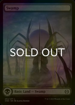 Photo1: [FOIL] Swamp No.264 (Full-Art) 【ENG】 [ONE-Land-C]