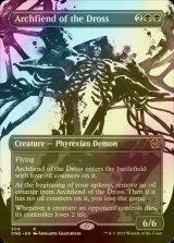 [FOIL] Archfiend of the Dross No.304 ● (Borderless, Made in Japan) 【ENG】 [ONE-Black-R]