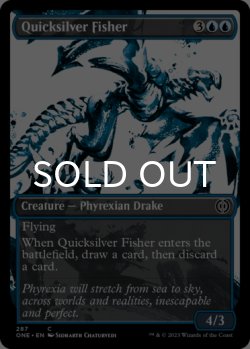 Photo1: Quicksilver Fisher (Borderless) 【ENG】 [ONE-Blue-C]