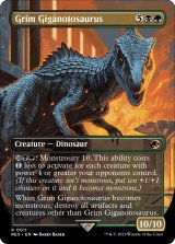 Grim Giganotosaurus (Borderless) 【ENG】 [REX-Multi-R]