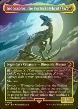 [FOIL] Indoraptor, the Perfect Hybrid (Borderless) 【ENG】 [REX-Multi-R]