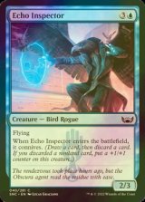 [FOIL] Echo Inspector 【ENG】 [SNC-Blue-C]