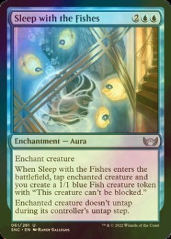 Photo1: [FOIL] Sleep with the Fishes 【ENG】 [SNC-Blue-U]