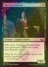 [FOIL] Maestros Initiate 【ENG】 [SNC-Black-C]