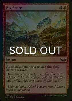 Photo1: [FOIL] Big Score 【ENG】 [SNC-Red-C]