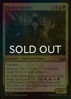 Photo1: [FOIL] Masked Bandits 【ENG】 [SNC-Multi-C]