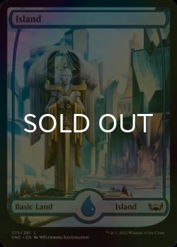 Photo1: [FOIL] Island No.275 (Full-Art) 【ENG】 [SNC-Land-C]