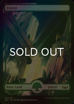 Photo1: [FOIL] Forest No.281 (Full-Art) 【ENG】 [SNC-Land-C]