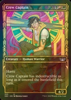Photo1: [FOIL] Crew Captain No.303 (Showcase) 【ENG】 [SNC-Multi-U]