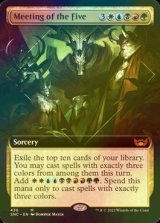 [FOIL] Meeting of the Five (Extended Art) 【ENG】 [SNC-Multi-MR]