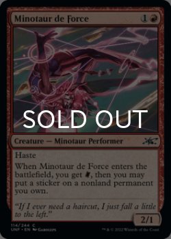 Photo1: Minotaur de Force 【ENG】 [UNF-Red-C]