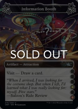 Photo1: Information Booth ●●●(4)●(6) 【ENG】 [UNF-Artifact-U]
