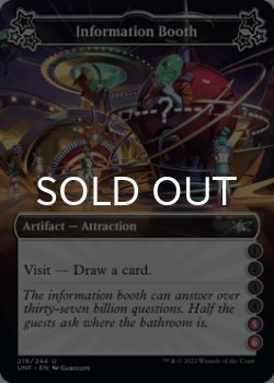 Photo1: Information Booth ●●●●(5)(6) 【ENG】 [UNF-Artifact-U]