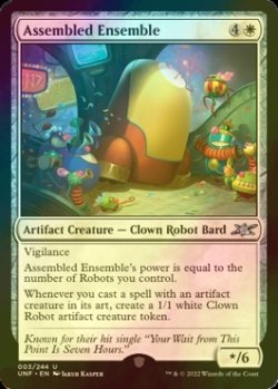 Photo1: [FOIL] Assembled Ensemble 【ENG】 [UNF-White-U]