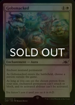Photo1: [FOIL] Gobsmacked 【ENG】 [UNF-White-C]