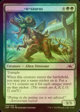 [FOIL] ________-o-saurus 【ENG】 [UNF-Green-C]