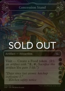 Photo1: [FOIL] Concession Stand ●●(3)●●(6) 【ENG】 [UNF-Artifact-U]