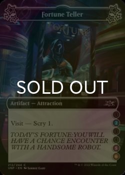 Photo1: [FOIL] Fortune Teller ●(2)●●(5)(6) 【ENG】 [UNF-Artifact-C]