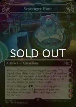 Photo1: [FOIL] Scavenger Hunt ●●●(4)(5)(6) 【ENG】 [UNF-Artifact-U]