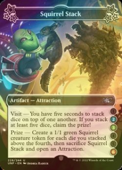 Photo1: [FOIL] Squirrel Stack ●(2)(3)●●(6) 【ENG】 [UNF-Artifact-U]